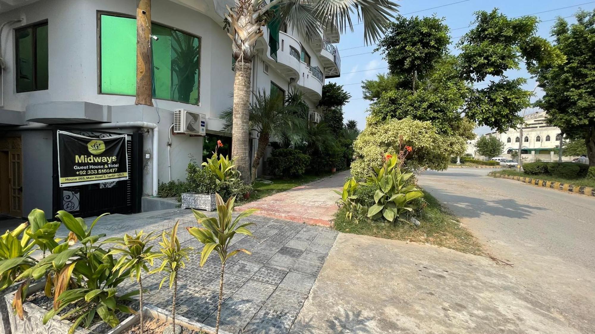 Midways Guest House And Hotels Islamabad Exterior photo
